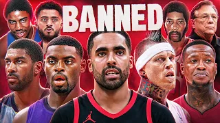 Every BANNED Player In NBA History