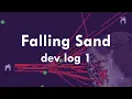 Finally making a game with Falling Sand Regolith devlog 1