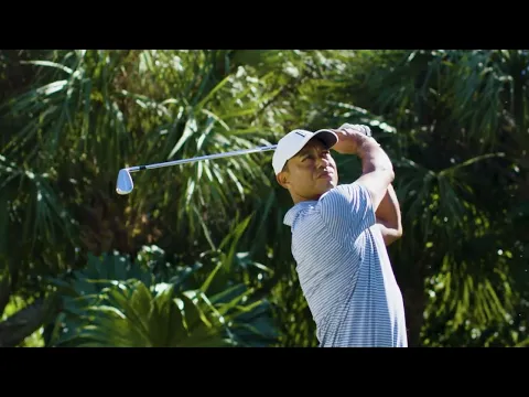 Video thumbnail: Tiger Woods explains the background of the Full Swing KIT