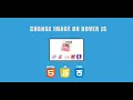 Change Image onmouseover and onmouseout in HTML CSS and JavaScript