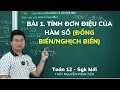 Download Lagu Bài 1.1 Tính Đơn Điệu Của Hàm Số - Toán 12 (Sgk Mới) || Thầy Nguyễn Phan Tiến