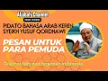 Download Lagu Pidato Bahasa Arab Keren Tentang Pemuda Oleh Syeikh Yusuf Qardhawi