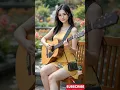 Download Lagu Viral Cewek cantik sexi main gitar akustik di taman Russia 😘🙏#music #shortvideo #shorts