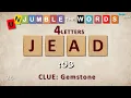 UNJUMBLE THE WORDS QUIZ 4 letters I Unscramble 30 Scrambled General Knowledge Words I