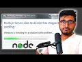 One regular expression can crash NodeJS