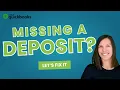 How to Fix Unmatched Deposits in QuickBooks