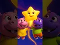 Lagu Twinkle Twinkle Little Star 🌟 Lullaby for Babies - Hello Hippo #nurseryrhymes #shorts #foryou