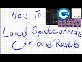 How To Load Spritesheets C and RayLib