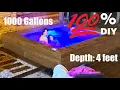 Lagu Family builds a DIY in-ground Hot Tub/Spa! (4 foot deep, 1000 gallons)