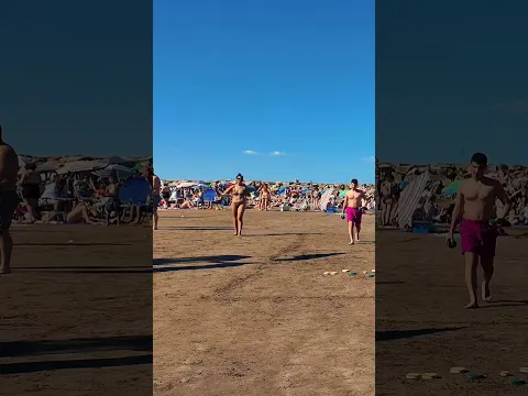 🇦🇷 Mar del Plata Beach a Wonderful Day in Argentina