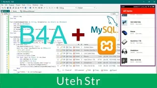 Basic4Android B4A MySQL Database XAMPP Server with B4A Connection