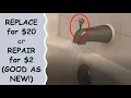 How To Replace Or Fix Tub Spout Not Working