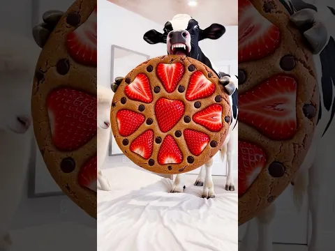 Marvelous Dancing Polish Cow funny Goat sheep strawberry asmr cow dance Cow Video animal funny video