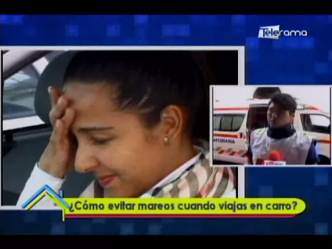 ¿Cómo evitar mareos cuando viajas en carro?