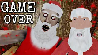 granny v1 8 8 christmas theme all game over scenes