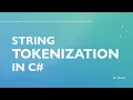 C string tokenization Its easy