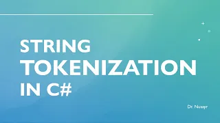 C string tokenization Its easy
