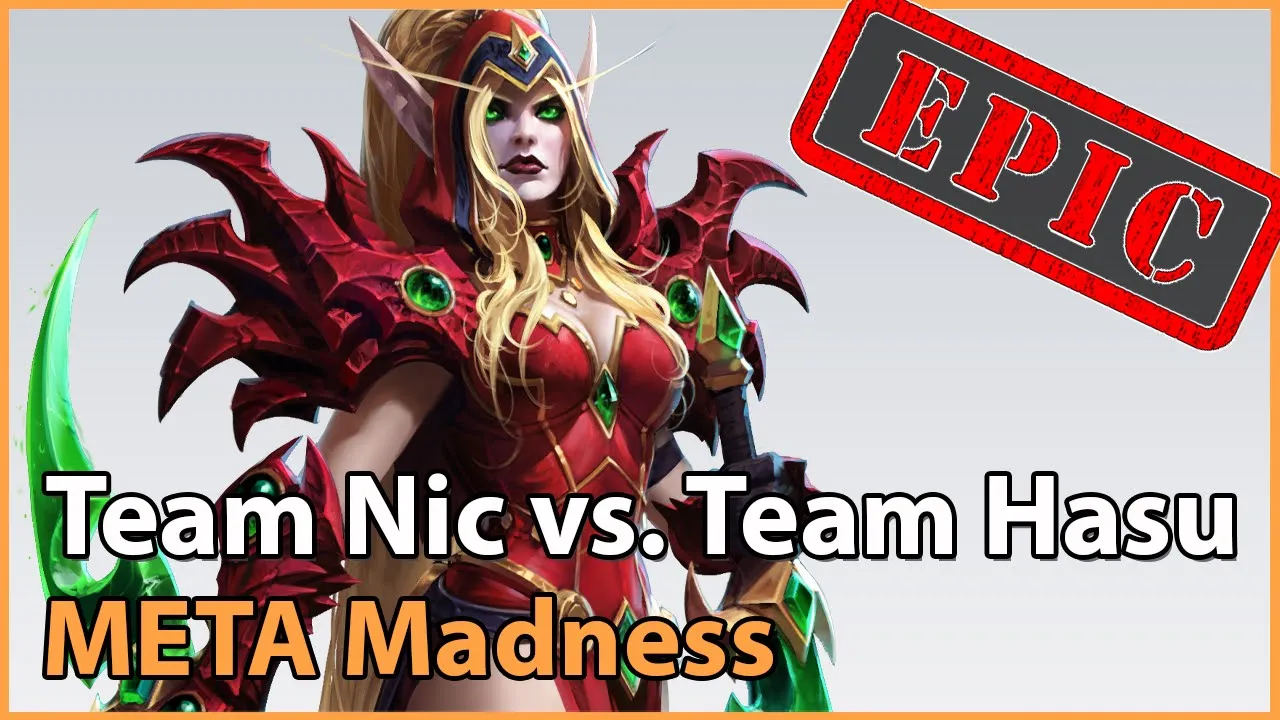 ► EPIC Team Nic vs. Team HasuObs - META Madness Playoffs - Heroes of the Storm Esports