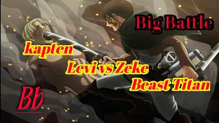 Download Levi vs Zeke (beast titan) sub indo ~ 1080p MP3
