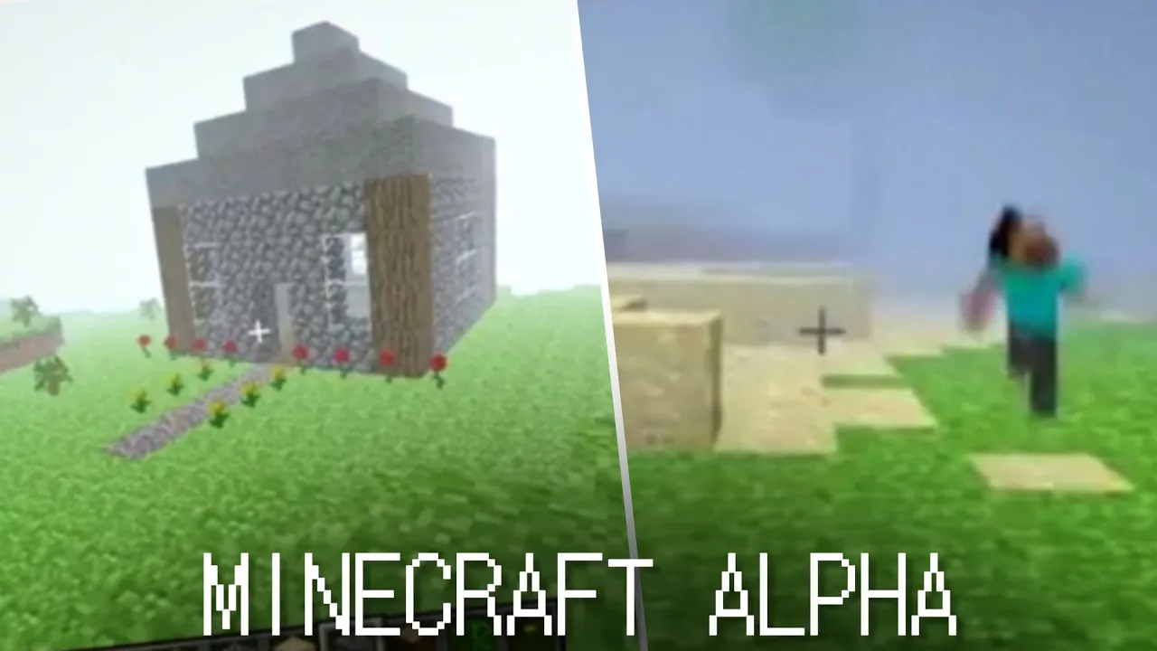 Minecraft Alpha es... extraño