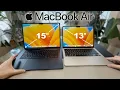 MacBook Air 13 vs Macbook Air 15 - Which is the right size