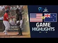 HIGHLIGHTS | 🇺🇸 USA vs 🇳🇿 New Zealand | WBSC Men's Softball World Cup Finals 2025