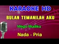 Download Lagu BULAN - Mega Mustika | KARAOKE Nada Pria | Dandut Lawas