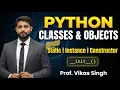 Live Lecture Python Classes Objects Static instance Constructor -