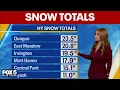 NYC blizzard update NY NJ CT snow totals so far