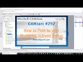 How to Post to Your MultiDNC G Code Editor
