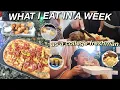 WHAT I EAT IN A WEEK AS A FRESHMAN IN COLLEGE villanova university dining eating at home