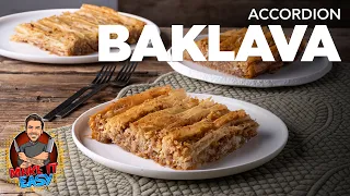 Accordion Βaklava | Make Ιt Εasy | Akis Petretzikis