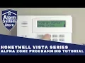 Alarm System Store Tech - Honeywell Vista Alpha Zone Programming