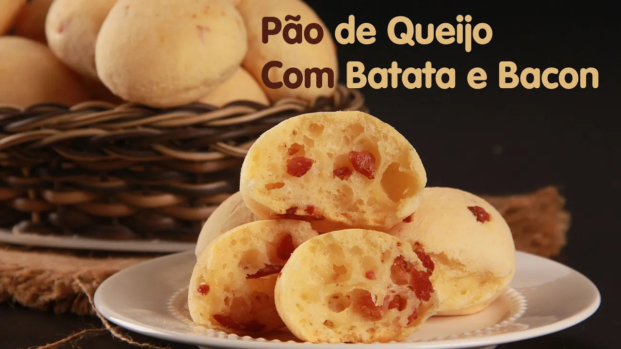 PÃO DE QUEJO COM BATATA E BACON ROBERTO AUGUSTO