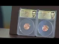 2025 MS67 ANACS P - and D-Mint Lincoln Cents 2-Coin Set