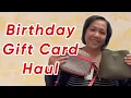 Macy s Gift Card Haul annasworld