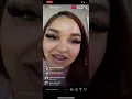 Keyaxamber twerk on ig live
