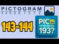 PICTOGRAM Picture Cryptogram 143 144