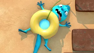Run over by a Donut! | Cam & Leon | Best Collection Cartoon for Kids | New Episodes