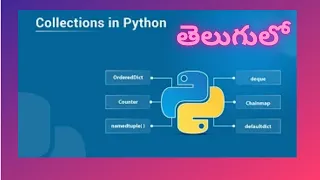 Collections in python Deque Userdict Heap queue Counters Default dictionary Coding tricks by swetha