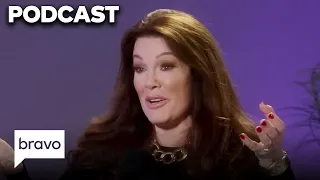 Lisa Vanderpump Shares Thoughts On James Kennedy & Kyle Richards | Bravo's Hot Mic Podcast | Bravo