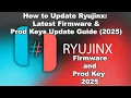 How to Update Ryujinx Latest Firmware Prod Keys Update Guide 2025