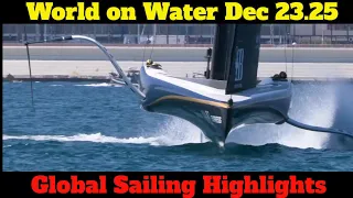 World on Water Dece 23.25 Americas Cup, 18 Footer Jousting, Stars, Swans, Yachting NZ more