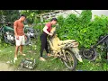 Download Lagu Genius Girl’s Amazing Repair Challenge - Repairs and Restores Old Motorcycle Completely