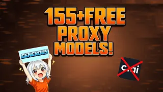 155 FREE PROXY MODELS The MOST Generous Proxy Site Meets the MOST Generous Character AI Alternative