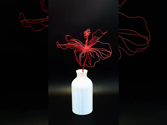 Peony – 3D Printed Art Flower video thumbnail