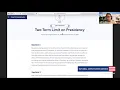 Scholar Exchange Article II Presidency and the Executive Branch High school and college level