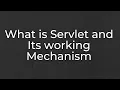 Introduction to Servlet And Its Working CodeTechNix