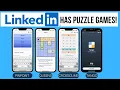 LinkedIn NOW Has Daily Puzzle Games HERE THEY ARE