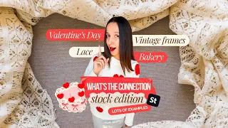 Cakes, Lace, Valentine’s Day & Vintage Frames… What’s the Connection? Lot of Examples.